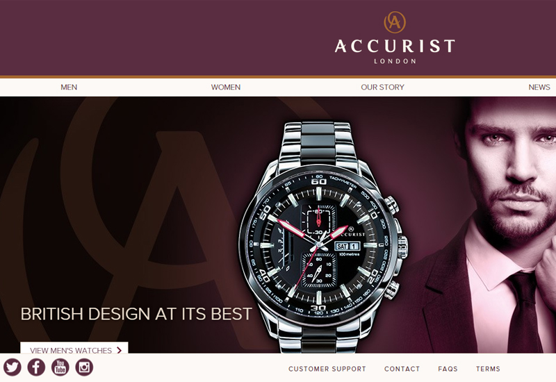 Accurist new website